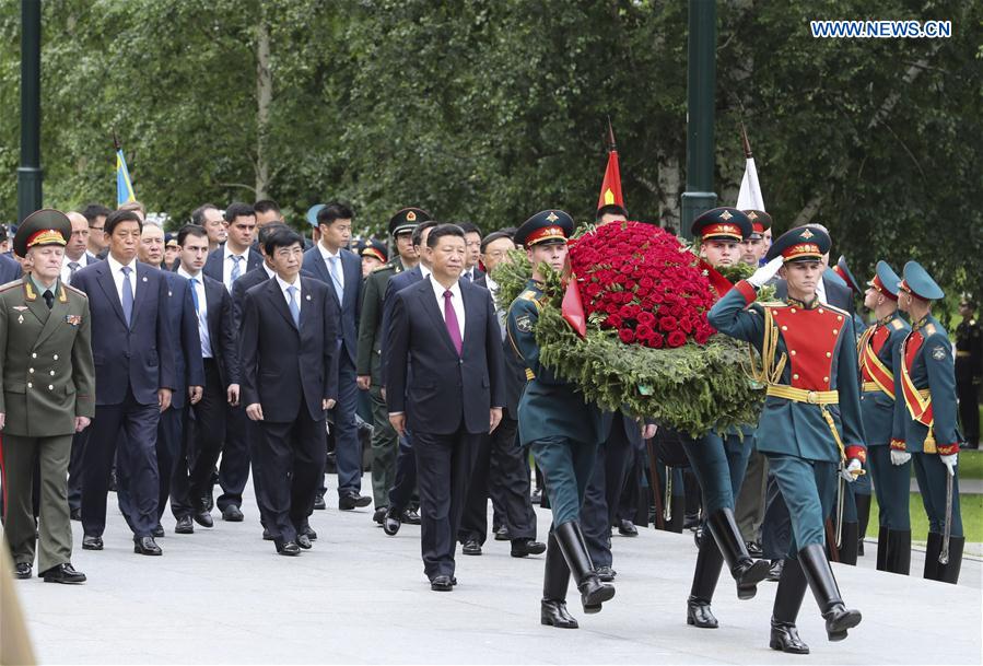 China, Russia pledge to play role of ballast stone for world peace