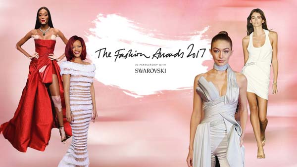 Nominees for the Fashion Awards 2017 revealed