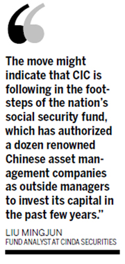 CIC may rope in domestic AMCs