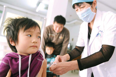 Jab to give measles the KO