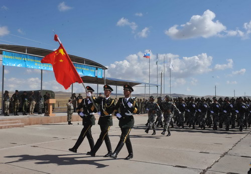 SCO military exercises to target regional terrorism