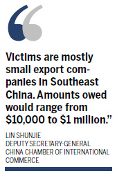 Debt to Chinese exporters hit $150b