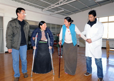 Earthquake victims rise to the challenge