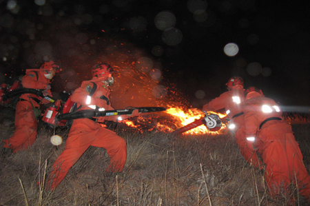 Technology may help save grasslands from fiery wrath