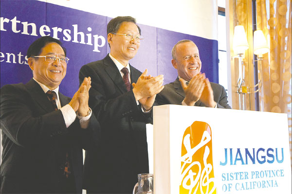 Jiangsu governor visits San Francisco