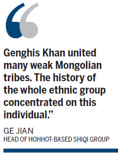 Genghis Kahn movie production starts with ceremony in Mongolia