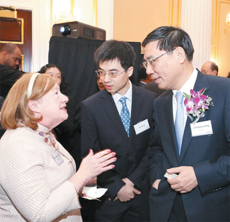 Bank head assesses risk, opportunity ahead