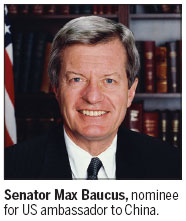 Baucus likely next ambassador to China