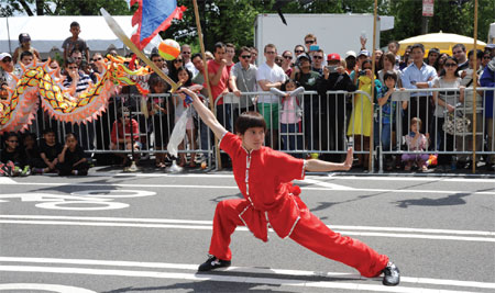 Wushu team wows the crowds in DC