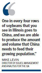 Talks may help US soy exports