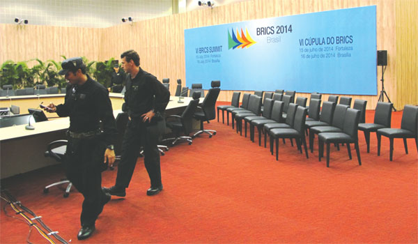 Brazil makes ready to play host to BRICS 'family'