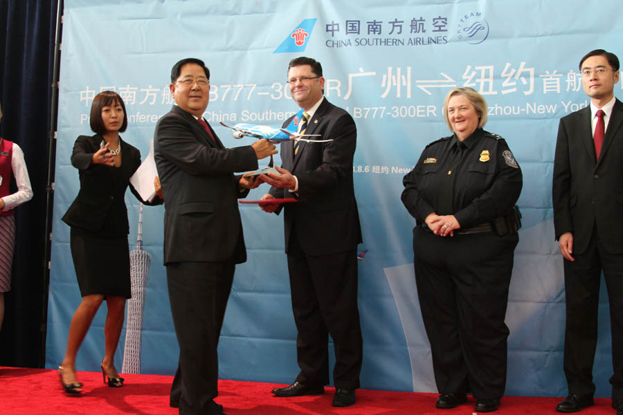 China Southern launches Guangzhou-New York service