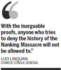 San Francisco ceremony recalls Nanking Massacre