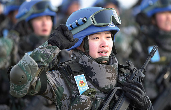 Women ready for first armed UN mission