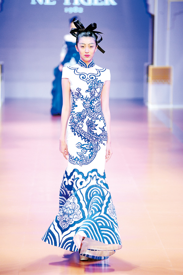 Nothing says 'wow' like a made-to-measure qipao