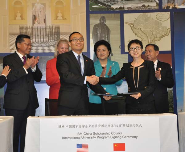 IBM, China sign deal