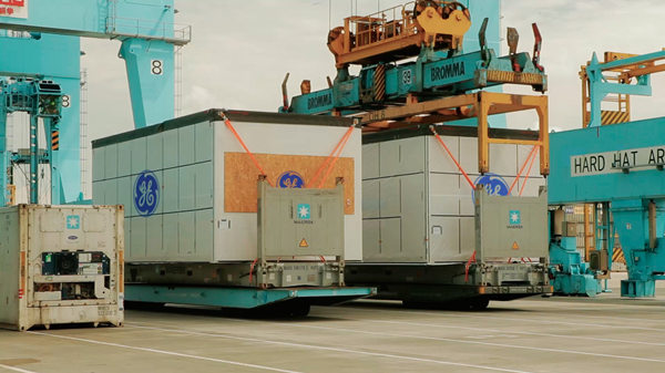 GE ships first pre-made pharmaceutical factory to China