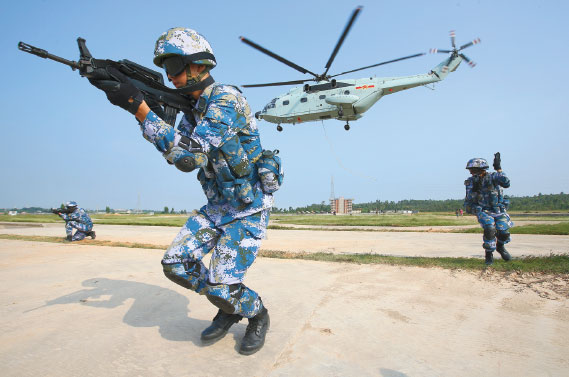 Drill aims to reinforce soldier communication