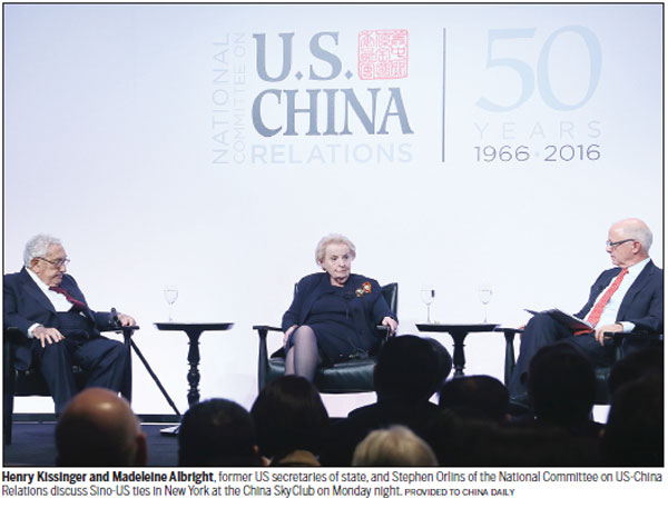 Kissinger, Albright: One China
