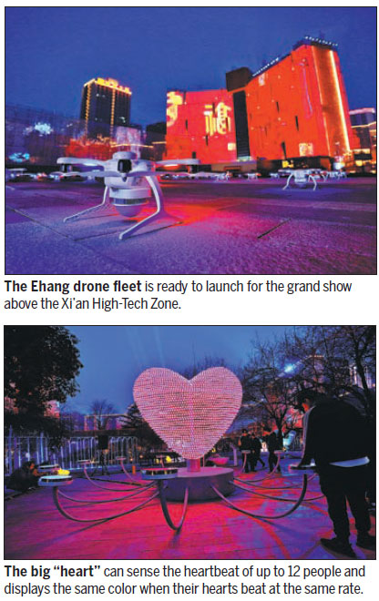 Ehang takes to the air for Lantern Festival drone show