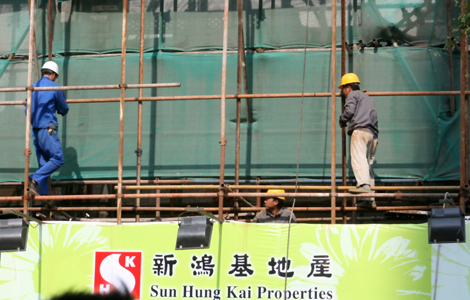 Hong Kong builders gain mainland edge