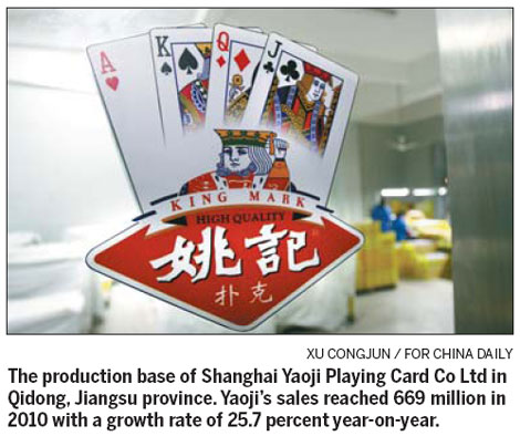 Investors take a punt on poker-card manufacturer