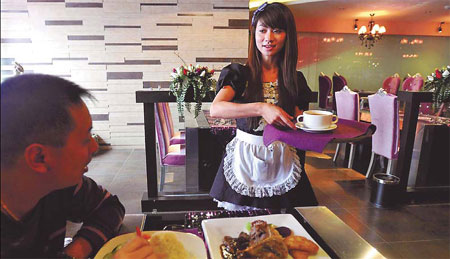 Themed restaurants attract many curious customers