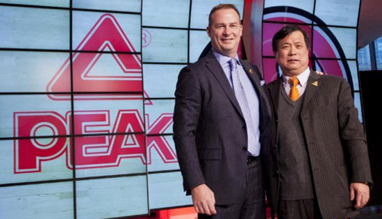 Peak announces partnership with NBA's Toronto Raptors