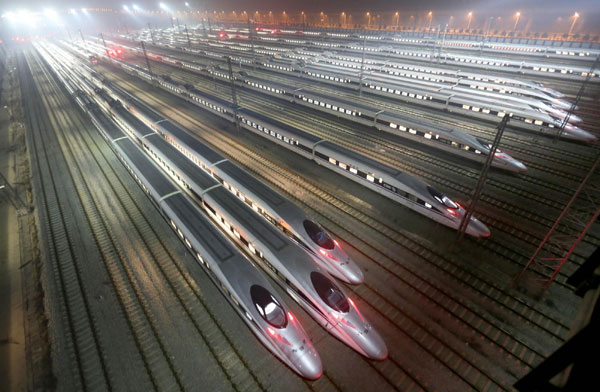 Major lines for high-speed rail 'on track'