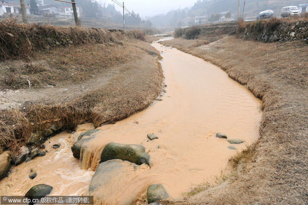 Overexploitation of sand erodes hills of C China