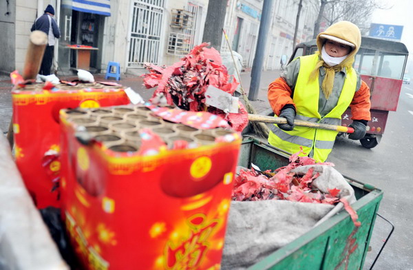Chinese enjoy 'frugal' and 'green' Spring Festival