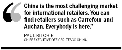 Overseas chain stores find the going tough