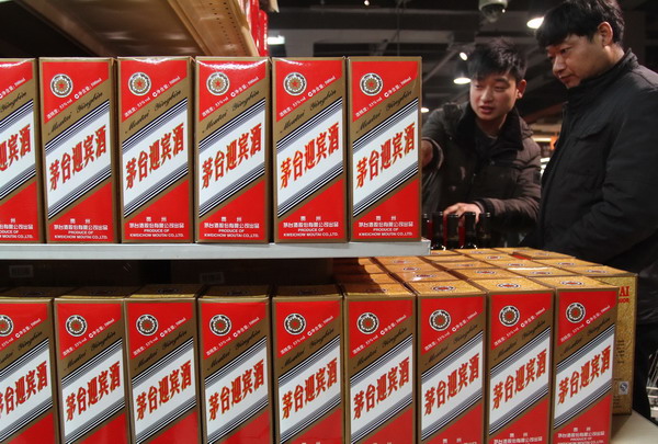 Growth slows for liquor maker Kweichow Moutai