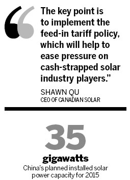 Foreigners see bright prospects in solar energy market