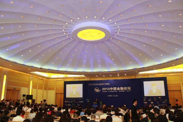 China Financial Summit 2013 opens in Beijing