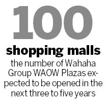 Wahaha Group to boost shopping center business