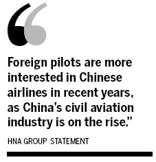 Overseas pilots just the ticket for airlines