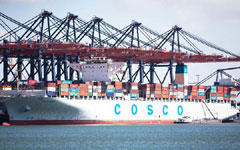 ZTE launches logistics center in Greece at COSCO-run port
