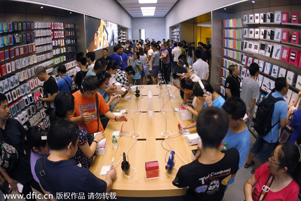 Apple opens new store in China, more expected
