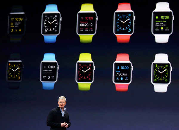 Apple unveiled 1st wearable watch