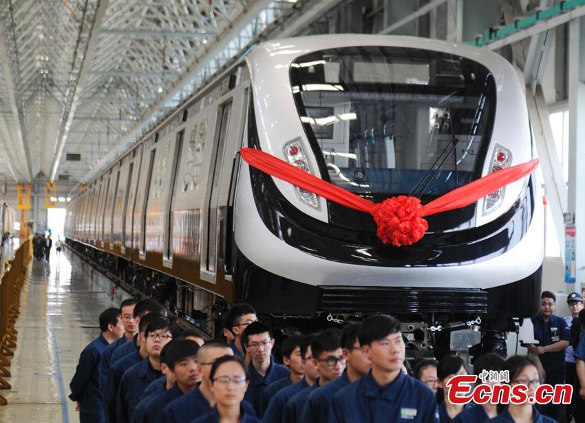 China delivers all 2016 Olympics subway trains