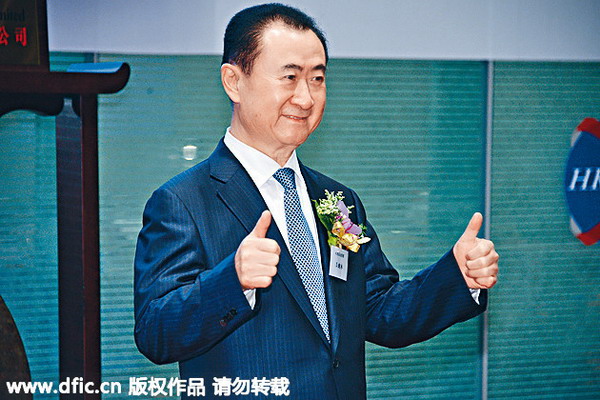 Wang Jianlin takes 'rich' crown from Li Ka-shing