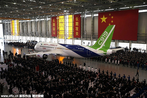 New plane seen boosting Chinese aviation industry