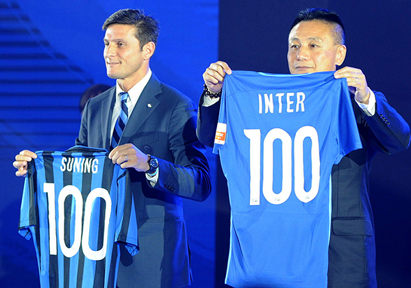 Suning clinches 70% Inter Milan stake with $306m