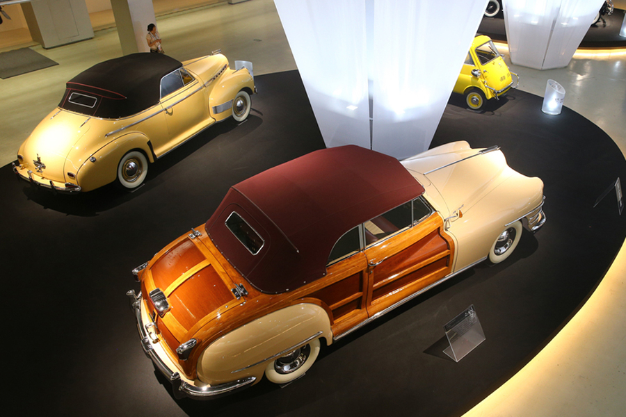 Classic autos debut at Beijing Design Week
