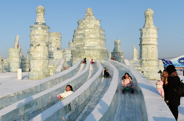 Ice and Snow World heats up Harbin's economy