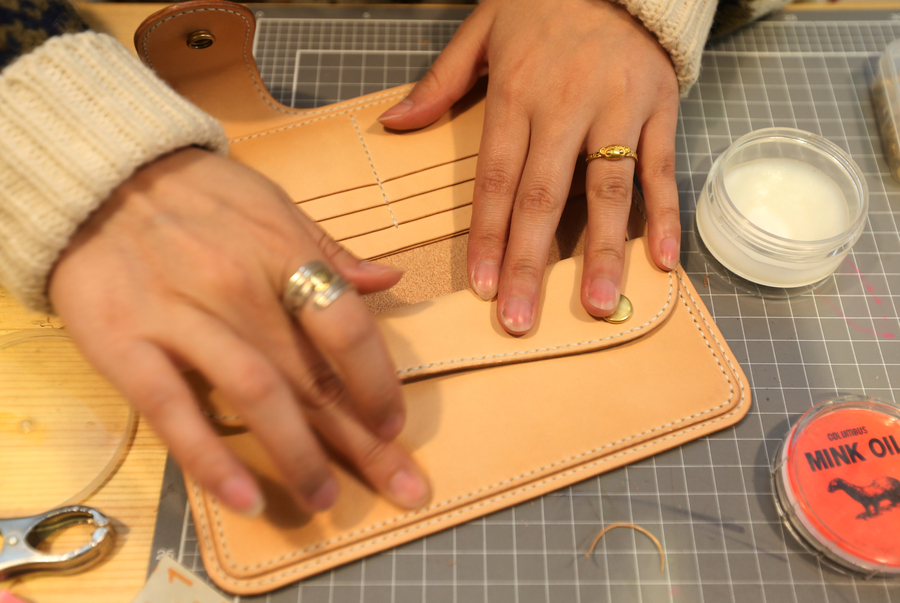 Love in leather making