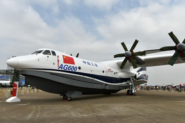 China-made large amphibious aircraft to fly in May
