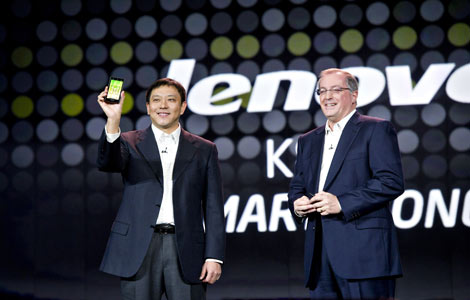 Lenovo smartphone will have Intel inside