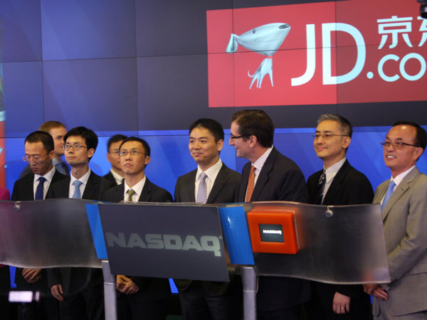 JD.com makes US debutwith $1.78b IPO